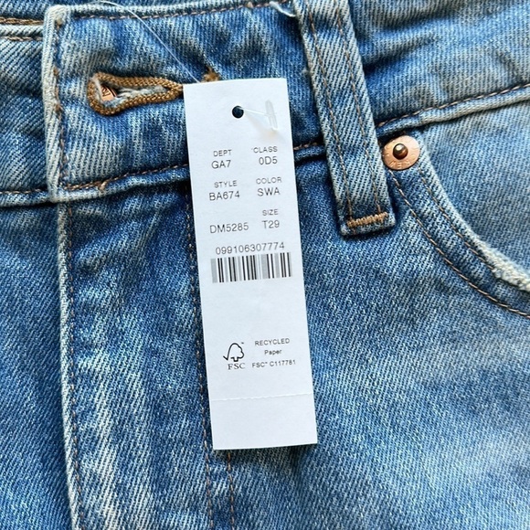 J. Crew factory classic straight jeans SZ 29T - Picture 2 of 10